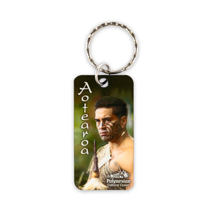 PCC Rectangle Aotearoa Key Chain - The Hawaii Store