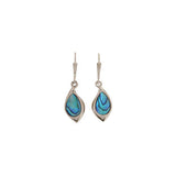 Ariki Paua Leaf Earrings - The Hawaii Store