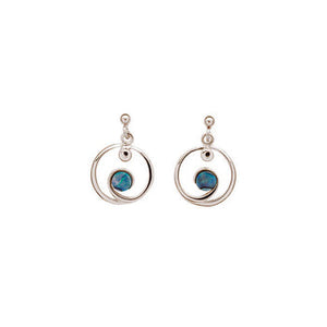 Ariki Paua Eternity Earrings - The Hawaii Store