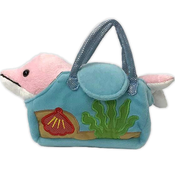  Dolphin in a Purse Plush Toy