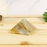 Aquatine Blue Calcite Pyramid – Aquatine Blue Calcite Gemstone - The Hawaii Store