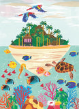 Surf Shack Puzzle Paradise Island 70pc