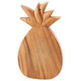 Pineapple Shaped Wood Cutting Board, 12-Inch 