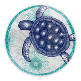 Beachcomber "Monterey Turtle" Round Plate-10''