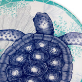 Beachcomber "Monterey Turtle" Round Plate-10''