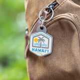 Polynesian Cultural Center Hawai'i Wood Keyring-Fob