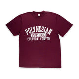 “Polynesian Cultural Center Est. 1963” Light Gray/Hunter Green Cap & Maroon T-Shirt Set - The Hawaii Store