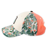 Polynesian Cultural Center Floral Layla Rough Cut Hat - The Hawaii Store