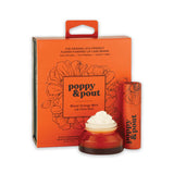 Poppy & Pout "Blood Orange Mint" Lip Care Duo Gift Set