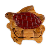 Sea Turtle Wooden Puzzle Box