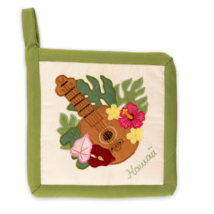 Regency Creations Quilted Ukulele-themed Potholder