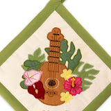 Regency Creations Quilted Ukulele-themed Potholder