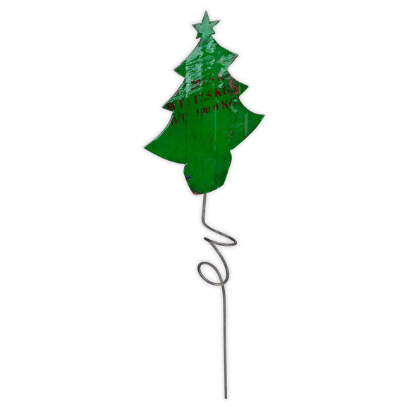 Metal Christmas Tree Stake- 28