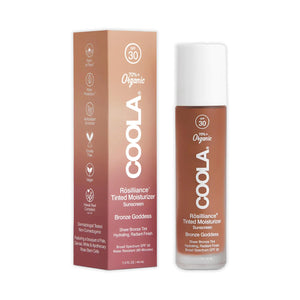 Coola "Rōsilliance" Organic Moisturizer SPF 30 Sunscreen- Bronze Goddess