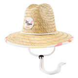 Reign + Skye Kid's Sun Kissed Stripes Straw Hat