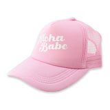 Reign + Skye "Aloha Babe" Trucker Hat for Toddlers & Youth - The Hawaii Store