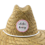 Reign + Skye "Aloha Honey" Straw Hat, Toddler and Youth