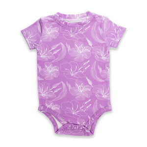 Reign + Skye "Pacific" Baby Onesie- Lavender