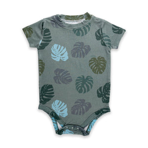 Reign + Skye "Reign Forest" Baby Onesie- Green - The Hawaii Store