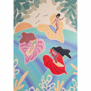 Surf Shack "Anthirium Girlies" Puzzle, 1000-Pieces