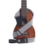 Kala Ukulele Strap- Heather Gray