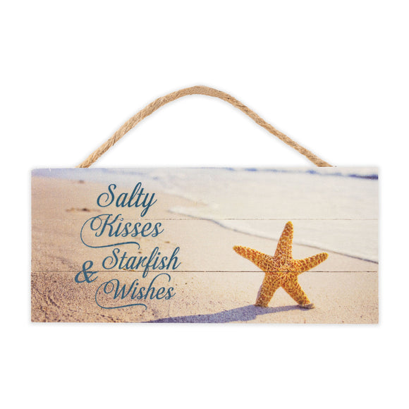 Salty-Kisses-_-Starfish-Wishes-Hanging-Faux-Wooden-Sign