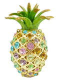 Swarovski Multi-Color Pineapple Box- 3"