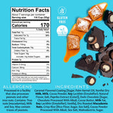 Mauna Loa Dark Chocolate Macadamias with Sea Salted Caramel NNutrition Facts