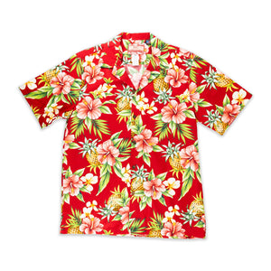 Shirt Mens Red ''Christmas'' - The Hawaii Store