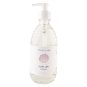 Shore-Soap-Compnay-Warm-Sand-Liquid-Soap-10-ounce pump