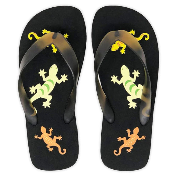 Kaka'ako Kasuals Waimanu Black Flip Flop-style Slipper