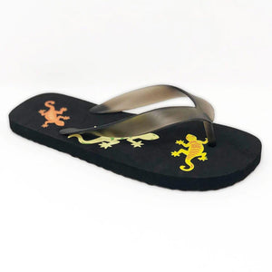 Kaka'ako Kasuals Waimanu Black Flip Flop-style Slipper