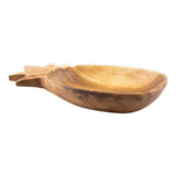 Solid Acacia Wood Pineapple-Shaped Dish- 13