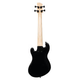 Kala Solid Body 4-string Fretted UBASS®- Black- Back View