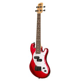 Kala Solid Body 4-string Fretted UBASS® - Red 