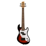 Kala Solid Body 4-string UBASS®  Bass Ukulele- Tobacco Burst 