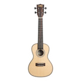 Kala Solid Spruce Top Striped Ebony Concert Ukulele