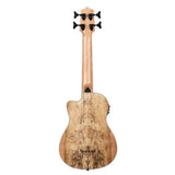 Spalted-Maple-Acoustic-Electric-U_BASS_Back View