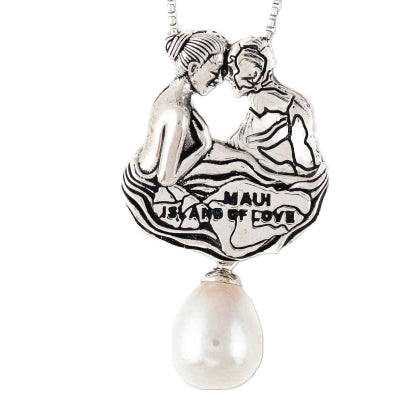 Sterling Silver White Galatea Pearl Maui 