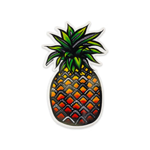 Summa Sea "Pineapple" Vinyl Sticker by Summer Colmus