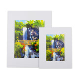 "Sunlit Waterfall" Print by Antoinette Powell 8" x 10" - The Hawaii Store