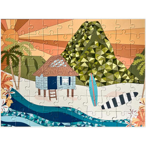 Surf Shack "Stay a While" Kid's 70-piece Puzzle 