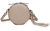 Ampere Creations "Suzie" Round Crossbody Bag- View of the Back