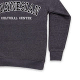 "Polynesian Cultural Center" Graphic Youth Crew Sweatshirt - Charcoal