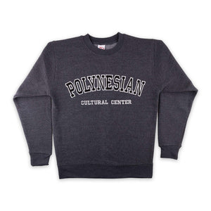 "Polynesian Cultural Center" Crewneck Sweatshirt- Charcoal