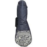 Kala "Tribal Black & White" Ukulele Gig Bag - Soprano Size