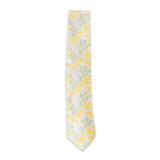 Pineapple Palaka "Ohia" Neck Tie-  Moss/Yellow