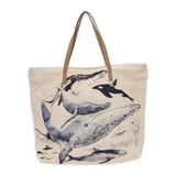 Cott n Curls "Ocean Life" Canvas Tote Bag