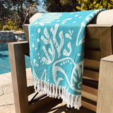 Shaka Love "Beachcomber" Turkish Cotton Towel- 72" x 36"