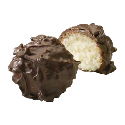 Belgian Milk and Dark Chocolate Coconut Truffle, 1.5-Ounce